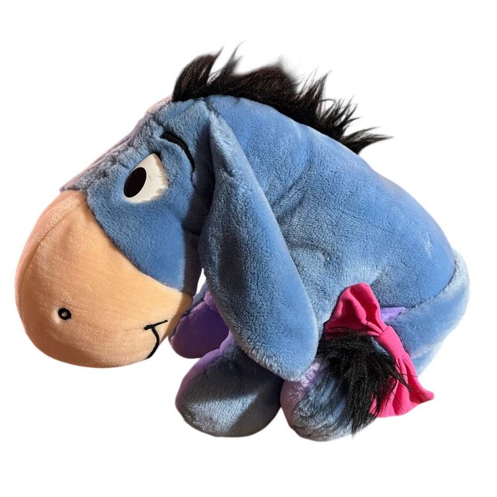 VTG 24" Eeyore Plush Jumbo Winnie the Pooh Stuffed animal Mattel